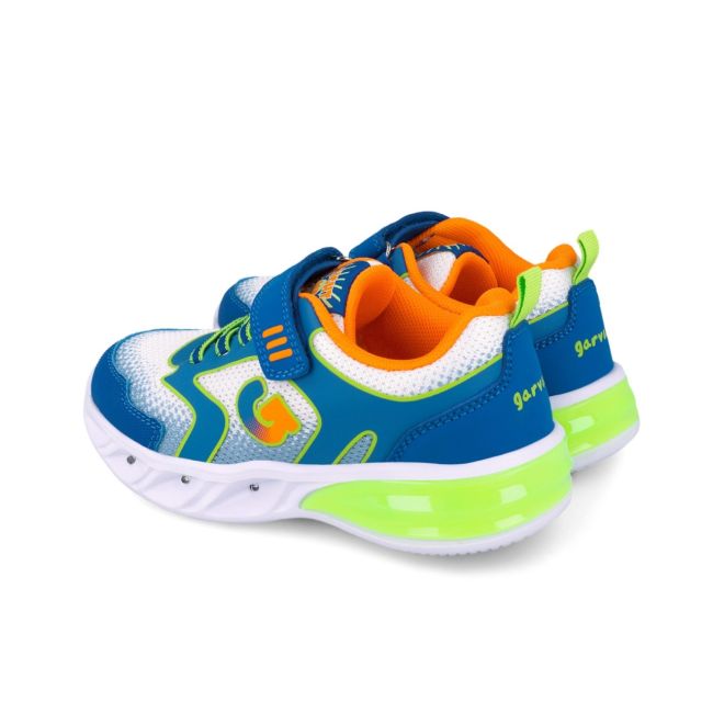 Sneakers cu luminite Garvalin 252828, albastru (Marime: 32) JEM252828-B-32