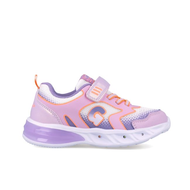 Sneakers cu luminite Garvalin 252828, mov (Marime: 27) JEM252828-D-27