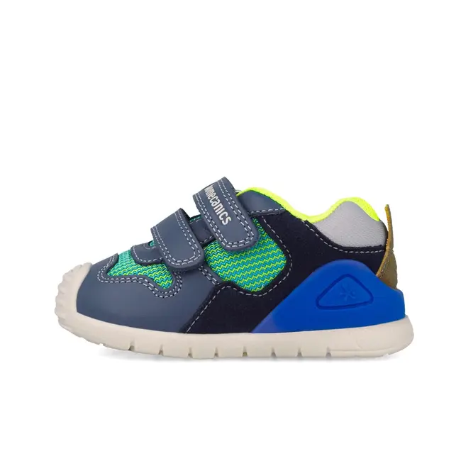 Adidasi Primii Pasi pentru Copii Biomecanics 252120, albastru (Marime: 18) JEM252120-B-18