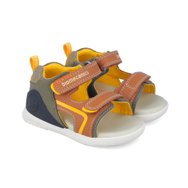 Sandale Primii Pasi pentru Copii Biomecanics 25146, maro (Marime: 20) JEM252146-B-20