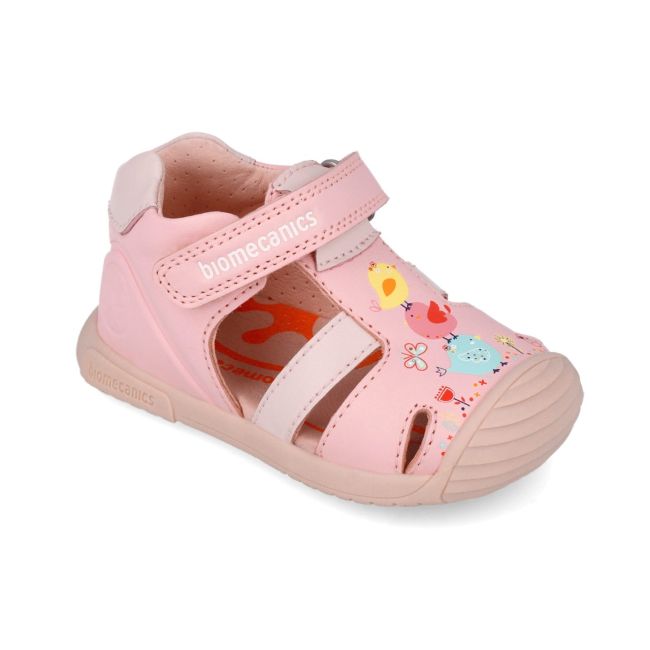 Sandale Primii Pasi pentru Copii Biomecanics 252106, Roz (Marime: 25) JEM252106-A-25