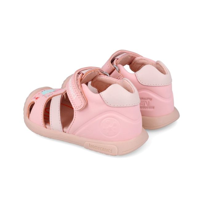 Sandale Primii Pasi pentru Copii Biomecanics 252106, Roz (Marime: 25) JEM252106-A-25