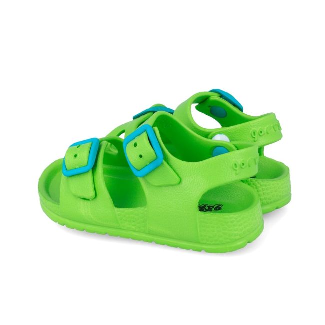 Sandale din cauciuc pentru copii Garvalin 252850, verde (Marime: 26) JEM252850-B-26