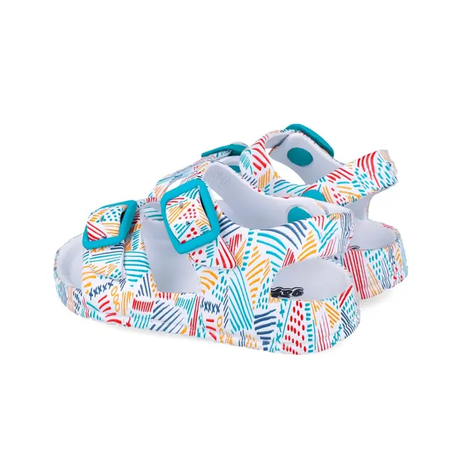 Sandale din cauciuc pentru copii Garvalin 252851, multicolor (Marime: 22) JEM252851-A-22