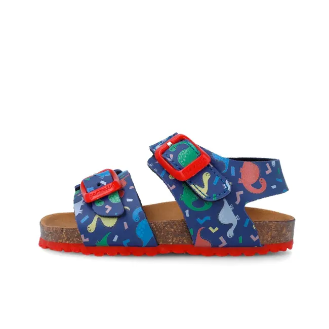 Sandale pentru copii cu dinozauri Garvalin, 252472, albastru (Marime: 27) JEM252472-A-27