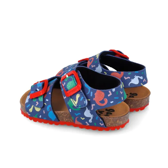 Sandale pentru copii cu dinozauri Garvalin, 252472, albastru (Marime: 30) JEM252472-A-30