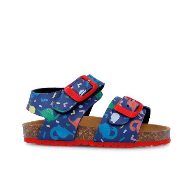 Sandale pentru copii cu dinozauri Garvalin, 252472, albastru (Marime: 30) JEM252472-A-30
