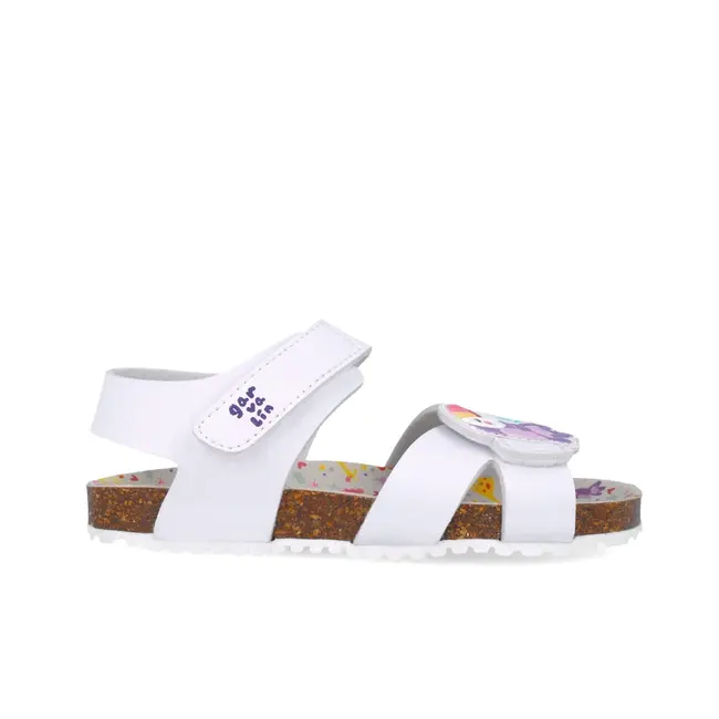 Sandale pentru copii cu papagal Garvalin, 252464, Alb (Marime: 31) JEM252464-B-31
