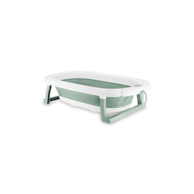Cadita pliabila cu dop de scurgere, 0 Luni+, Momi Nata – Green KRTAKCE00053