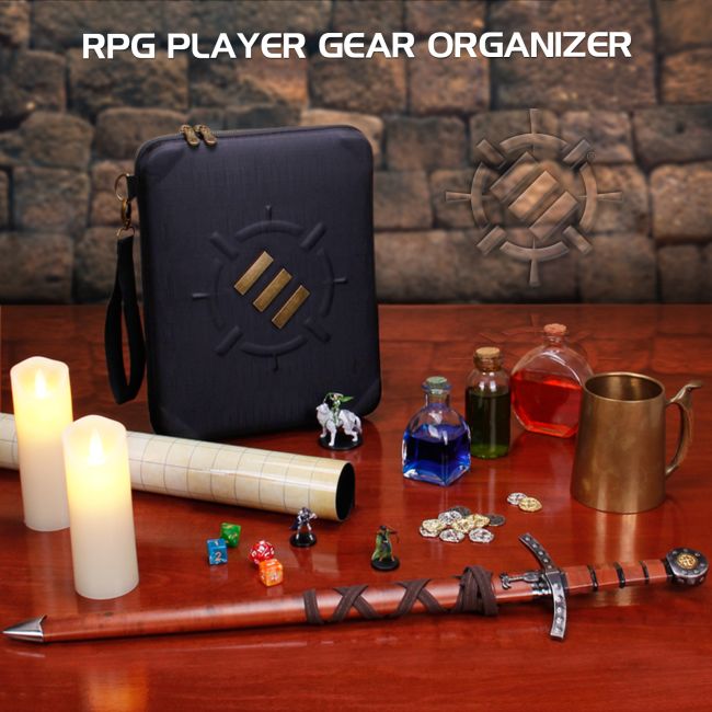 Geanta Organizator RPG Canvas Black ERFENTTCEC100BKEW