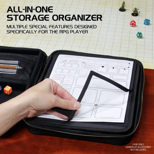 Geanta Organizator RPG Canvas Black ERFENTTCEC100BKEW