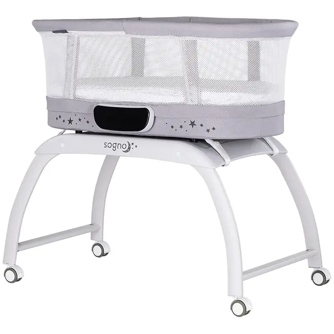 Patut cu leganare si cantar integrat chipolino sogno 2 in 1 grey hubkossg02501gr