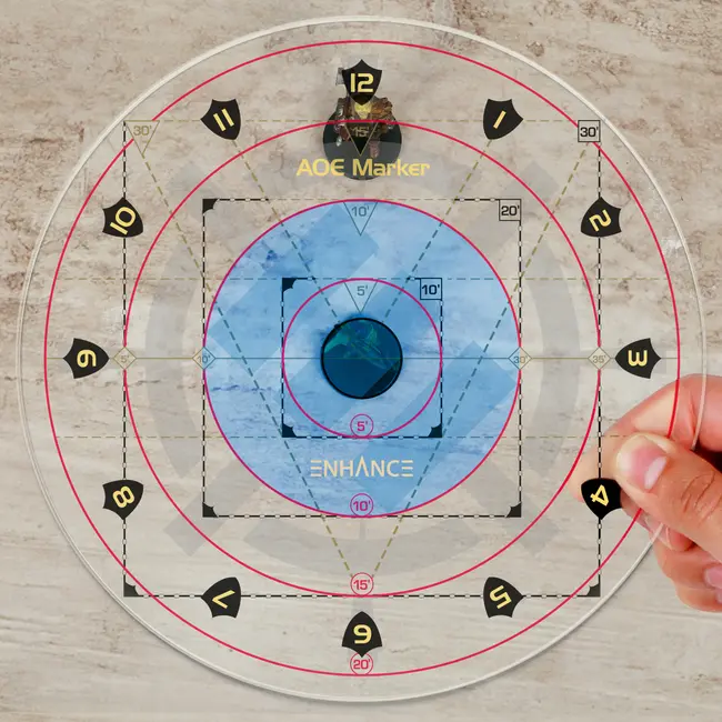 Sablon Vraji AoE DnD ERFENTTADM100CLEW