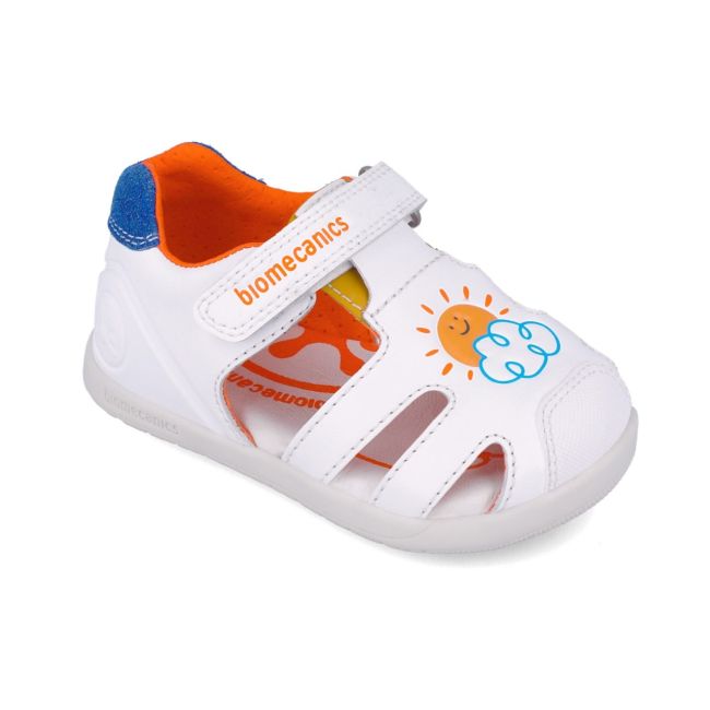 Sandale Primii Pasi pentru Copii Biomecanics 252166, Albastru (Marime: 21) JEM252166-B-21
