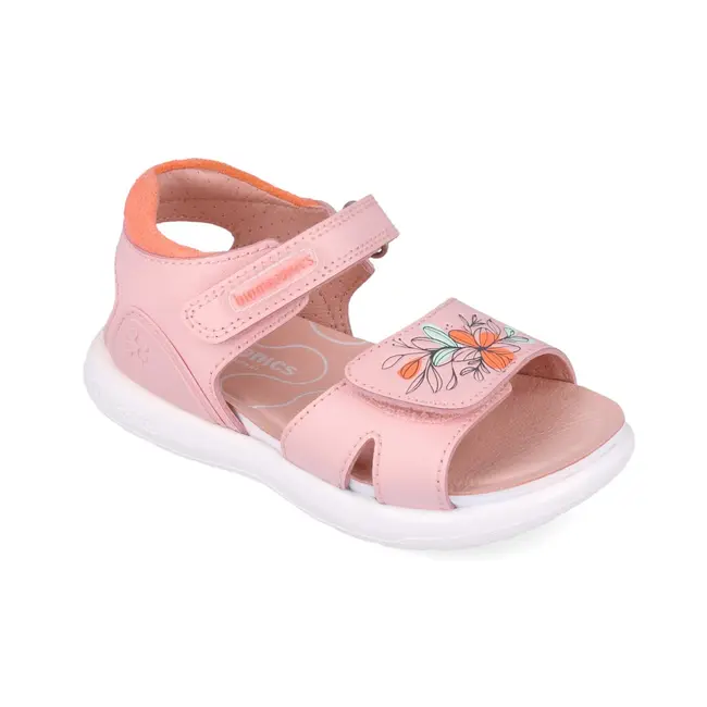 Sandale din piele pentru copii Floricele, Biomecanics, 252233, roz (Marime: 34(21,6-22,1 cm)) JEM252233-A-34