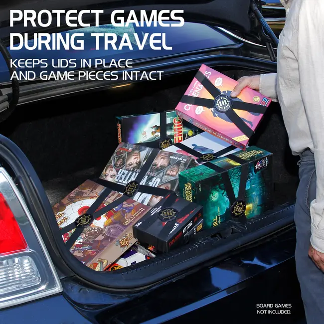 Set Benzi Elastice Jocuri de Societate ERFENTTEB5100BKEW