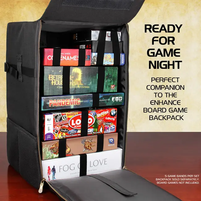 Set Benzi Elastice Jocuri de Societate ERFENTTEB5100BKEW