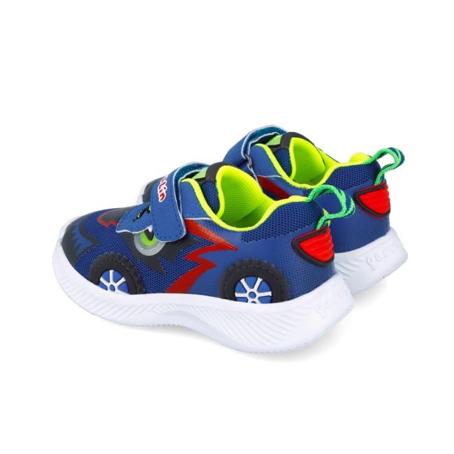 Sneakers cu roti si leduri Garvalin 252800, albastru (Marime: 22) JEM252800-B22