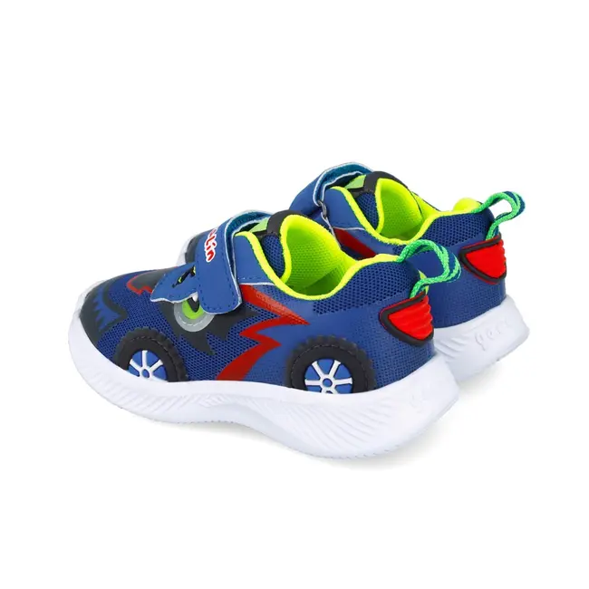 Sneakers cu roti si leduri Garvalin 252800, albastru (Marime: 24) JEM252800-B-24