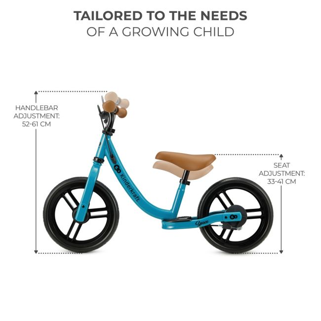 BICICLETA FARA PEDALE KINDERKRAFT SPACE DARK BLUE VIVKRSPAC23BLU0000