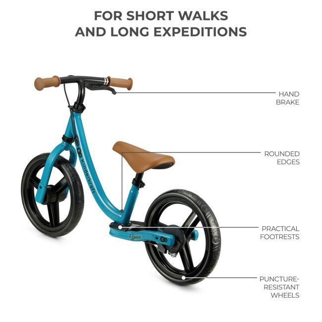 BICICLETA FARA PEDALE KINDERKRAFT SPACE DARK BLUE VIVKRSPAC23BLU0000