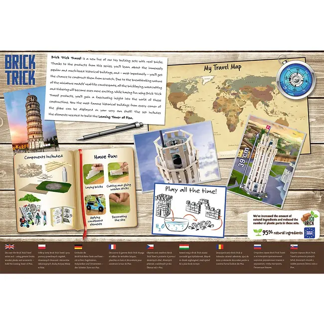 BRICK TRICK L TRAVEL TURNUL PISA VIV61610