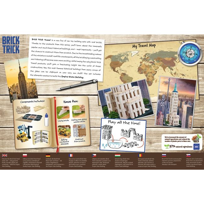 BRICK TRICK XL TRAVEL CLADIREA EMPIRE STATE VIV61785