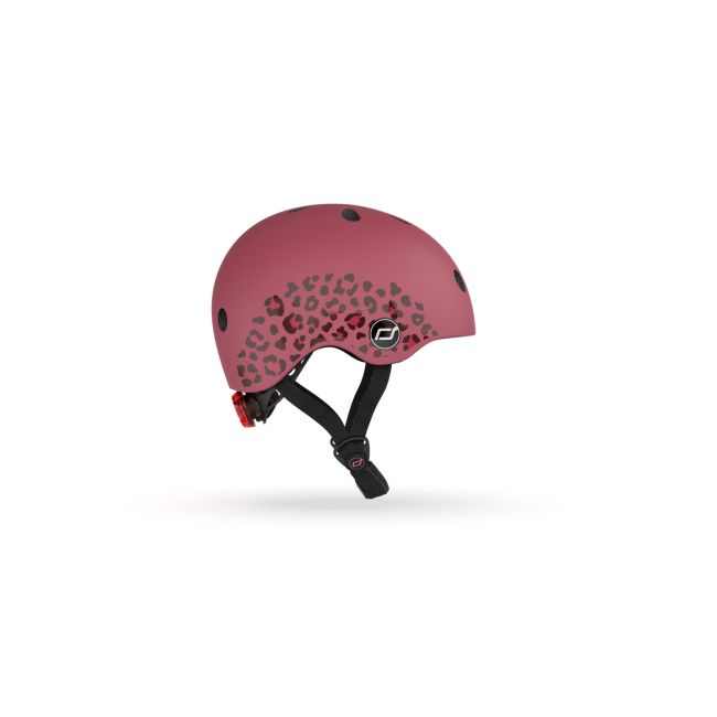 Casca De Protectie Pentru Copii, Sistem De Reglare Magnetic Cu Led, Xxs-s, 45-51 Cm, 1 An+, Wildcat, Scoot  Ride Pjb0077