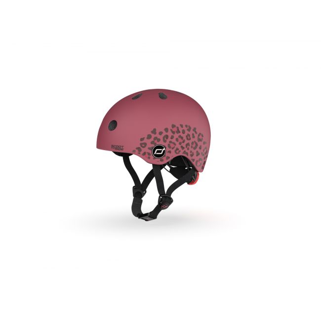 Casca De Protectie Pentru Copii, Sistem De Reglare Magnetic Cu Led, Xxs-s, 45-51 Cm, 1 An+, Wildcat, Scoot  Ride Pjb0077