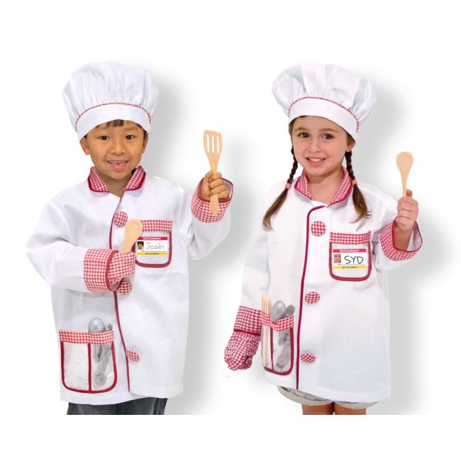 Costum carnaval copii bucatar sef melissa and doug - okemd4838