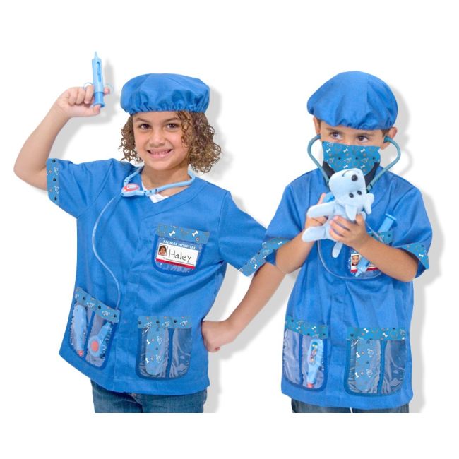 Costum carnaval copii medic veterinar melissa and doug - okemd4850