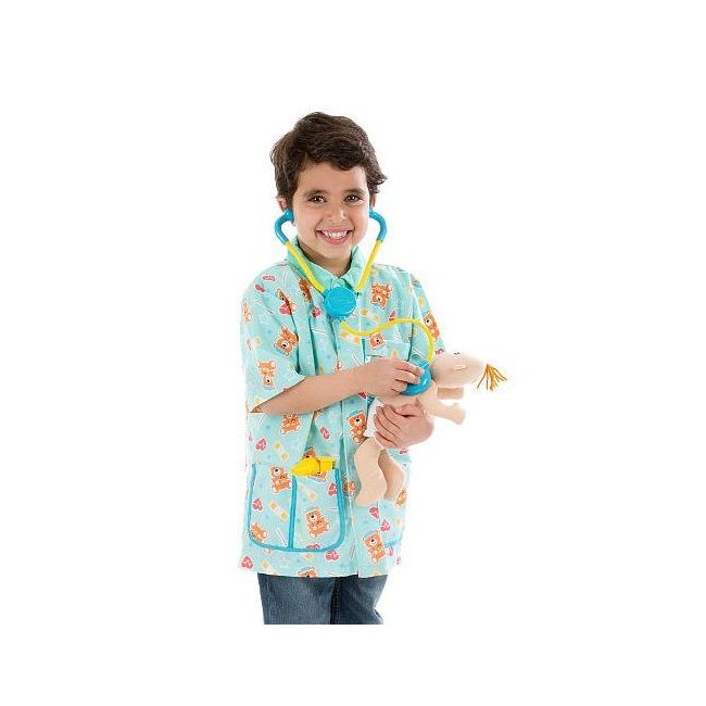 Costum de carnaval asistenta medicala pediatrie - okemd8519