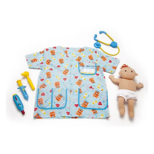 Costum de carnaval asistenta medicala pediatrie - okemd8519