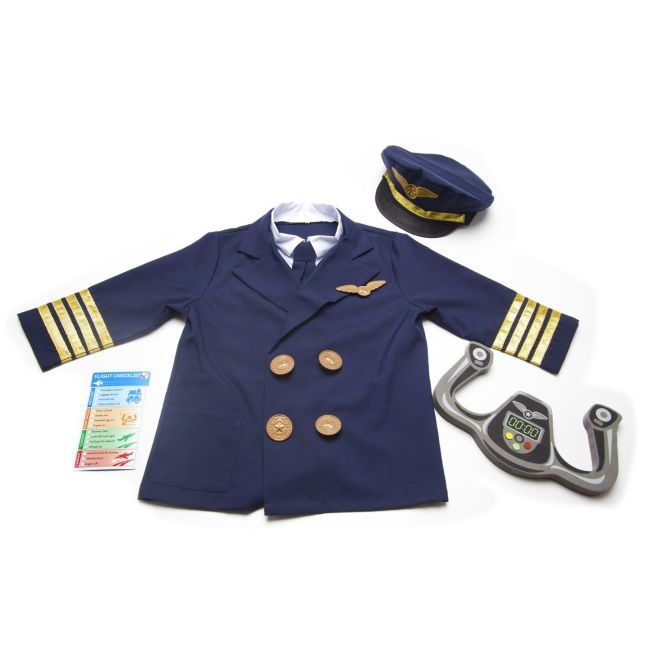 Costum pilot de avion melissa and doug - okemd8500