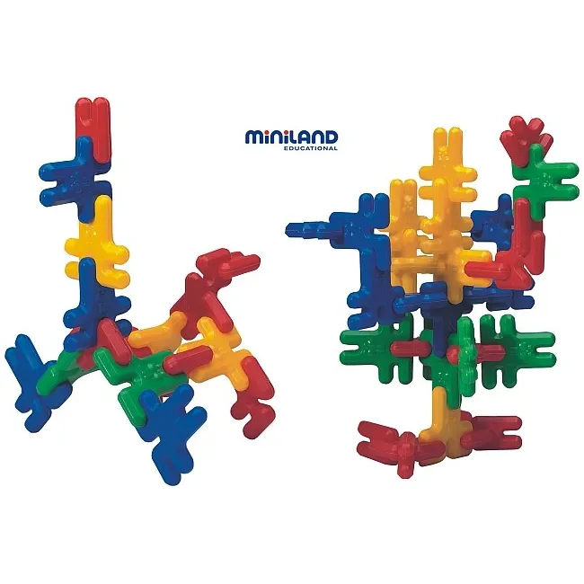 Iepurasi de construit kim buni miniland 74 buc - okeml32210