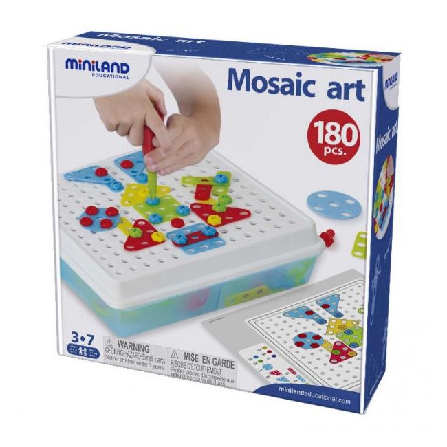 Joc constructii mosaic art miniland - okeml95020