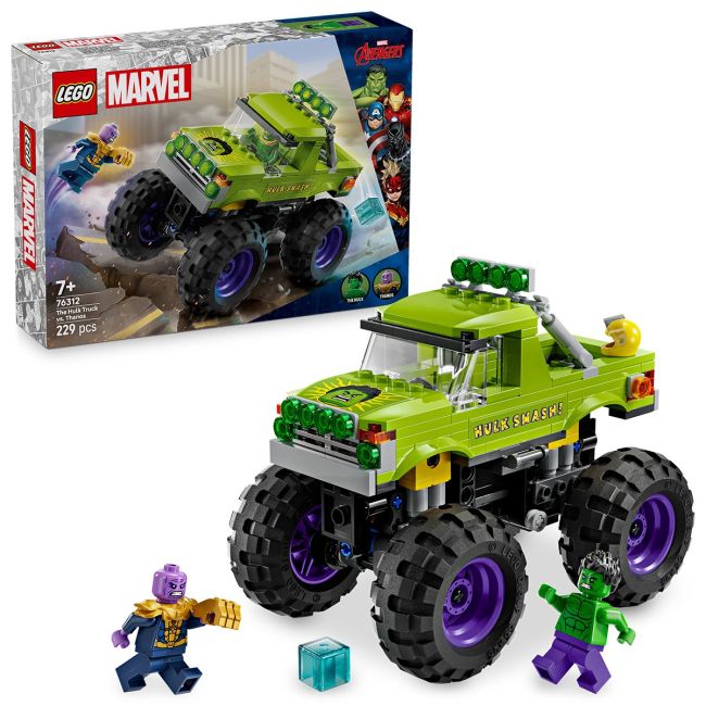 LEGO SUPER HEROES HULK IN VEHICUL DE TEREN CONTRA LUI THANOS 76312 VIVLEGO76312