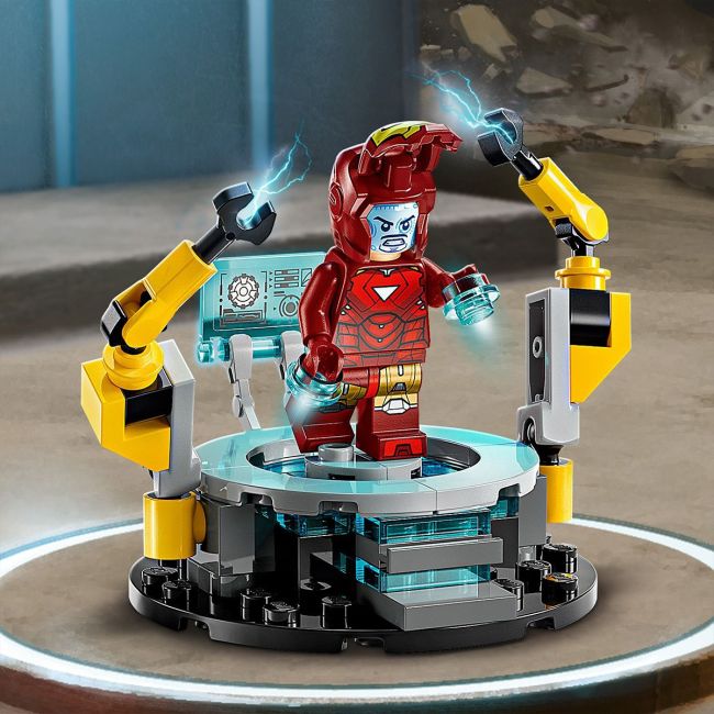 LEGO SUPER HEROES LABORATORUL LUI IRON MAN SALA ARMURILOR 76315 VIVLEGO76315