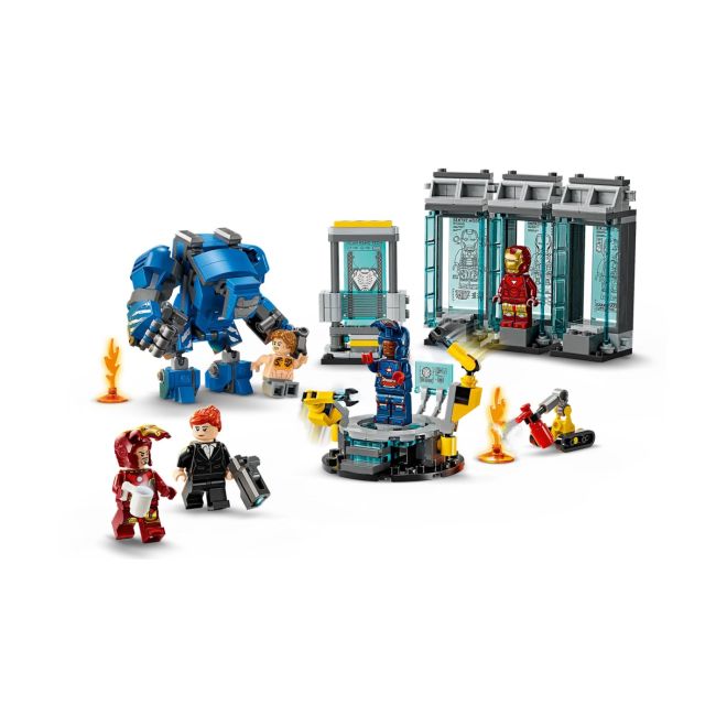 LEGO SUPER HEROES LABORATORUL LUI IRON MAN SALA ARMURILOR 76315 VIVLEGO76315