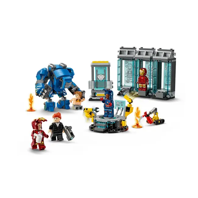 LEGO SUPER HEROES LABORATORUL LUI IRON MAN SALA ARMURILOR 76315 VIVLEGO76315