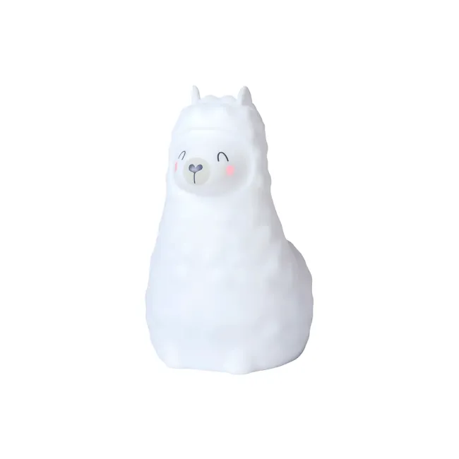 Lampa De Veghe Din Silicon Premium, Diverse Lumini, Tactil, Led, Wild Alpaca, Alb Pjb757