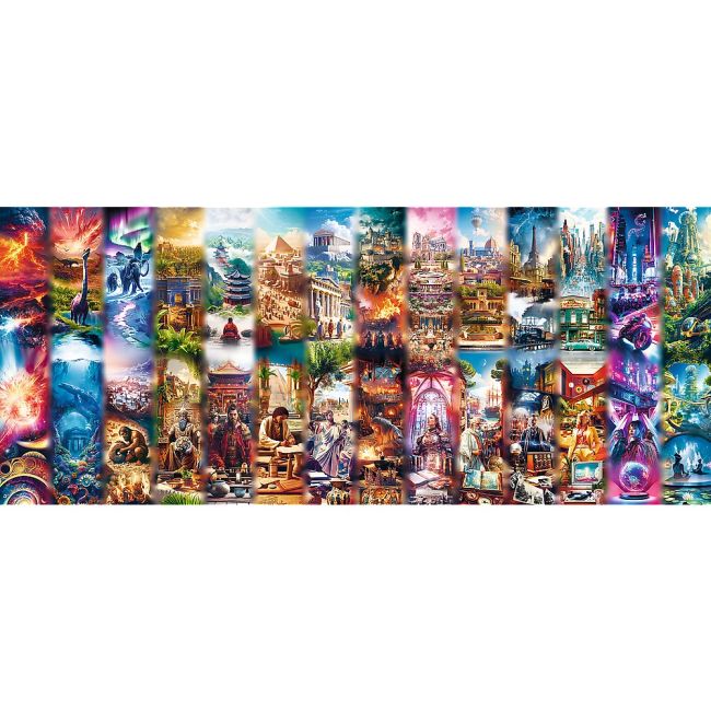 PUZZLE TREFL UFT  21000 CRONICI PAMANTESTI DE LA CREATIE LA VIITOR VIV81040
