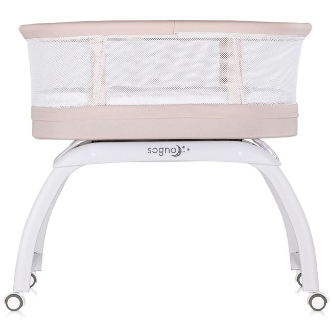Patut cu leganare si cantar integrat chipolino sogno 2 in 1 macadamia hubkossg02502ma