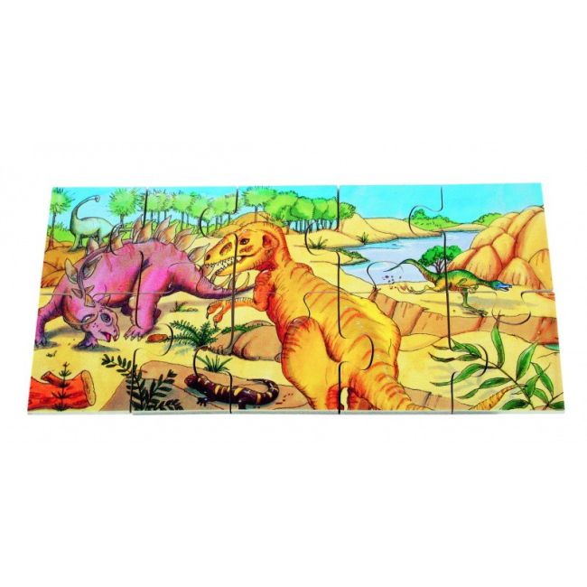 Puzzle de podea dino beleduc - okebel16207