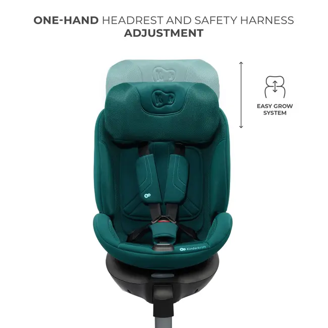 SCAUN AUTO KINDERKRAFT XRIDER 2 I-SIZE 40-150 CM GREEN VIVKCXRID02GRE0000
