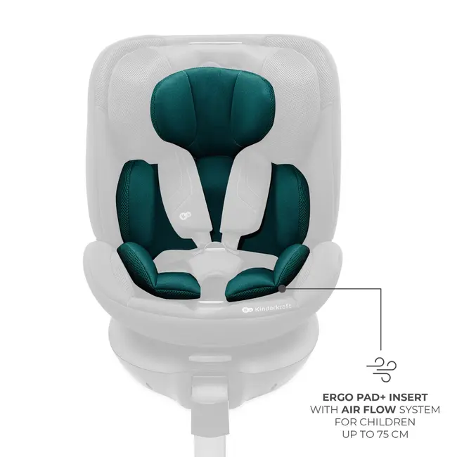 SCAUN AUTO KINDERKRAFT XRIDER 2 I-SIZE 40-150 CM GREEN VIVKCXRID02GRE0000