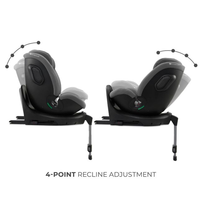 SCAUN AUTO KINDERKRAFT XRIDER 2 I-SIZE 40-150 CM GREY VIVKCXRID02GRY0000