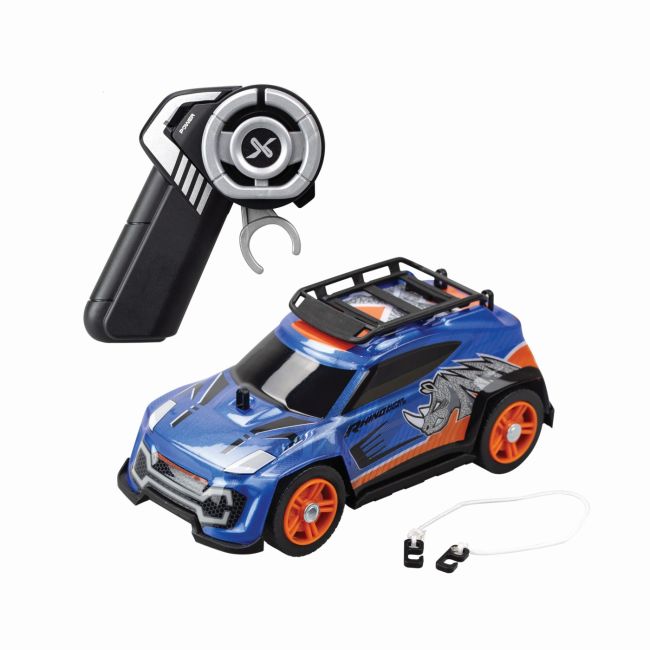 SILVERLIT EXOST BUILD 2 DRIVE MASINUTA RC ALBASTRA VIV7530-20700_ALBASTRU