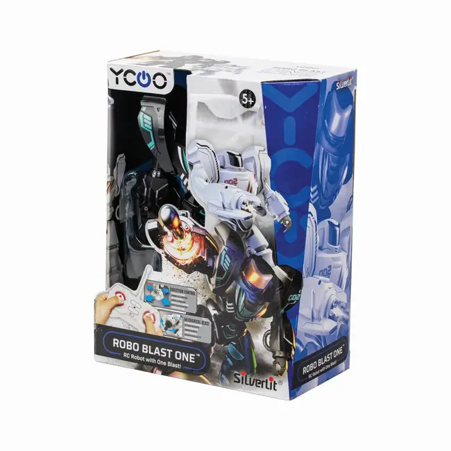 SILVERLIT ROBOT ROBO BLAST ONE NEGRU VIV7530-88589_NEGRU
