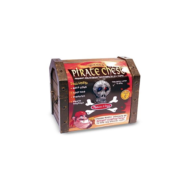 Set de joaca cufarul piratilor melissa and doug - okemd2576